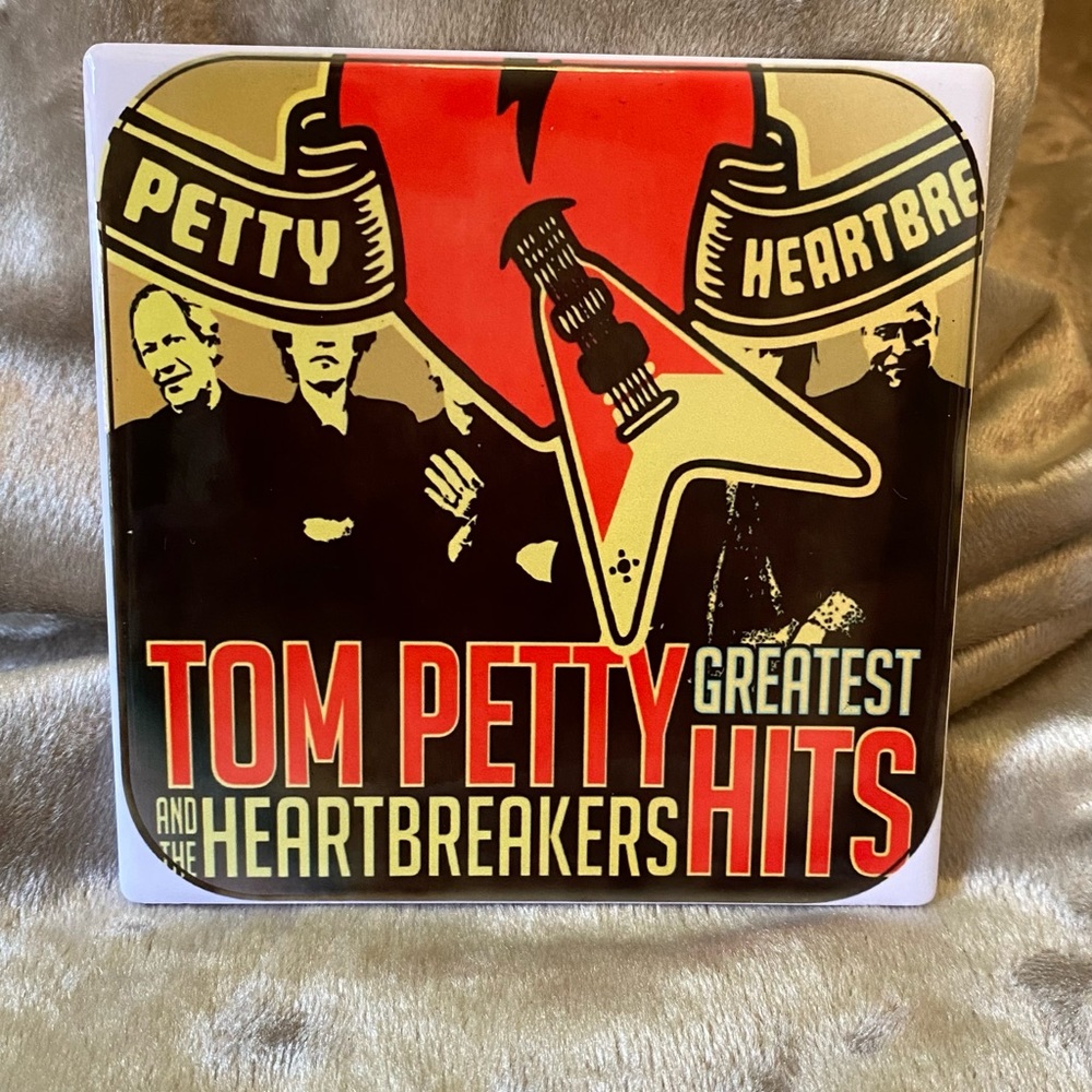 Set of 3 coasters with Tom Petty Album art - Picture 4 of 4